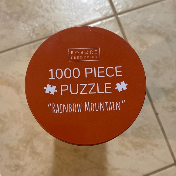 1000 piece puzzle “Rainbow mountain”. Size - 57x43cm. BRAND NEW, NEVER OPENED! - Picture 2 of 3